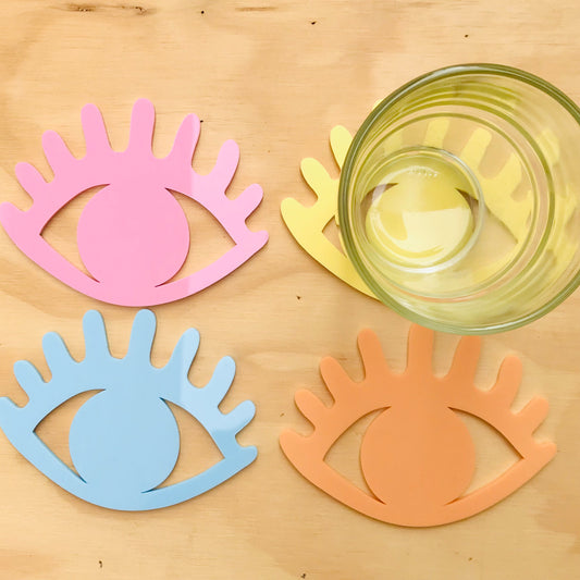 Eye See You Coasters (set of 4)
