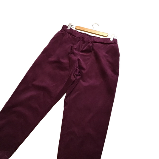 Women's Handmade Slider Pants - Plum Velvet ** ON SALE **