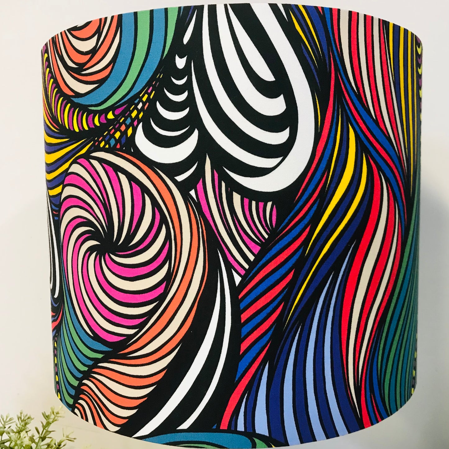 Custom Lamp Shade only - Taffy: Rainbow
