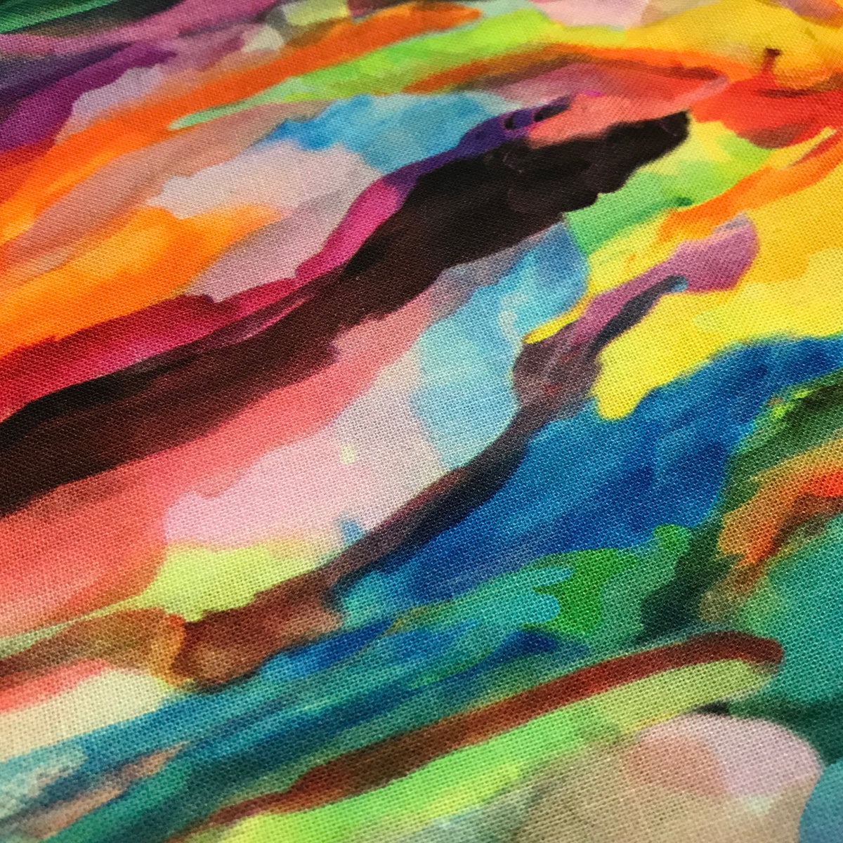 Custom Lamp Shade only - Rainbow Watercolour