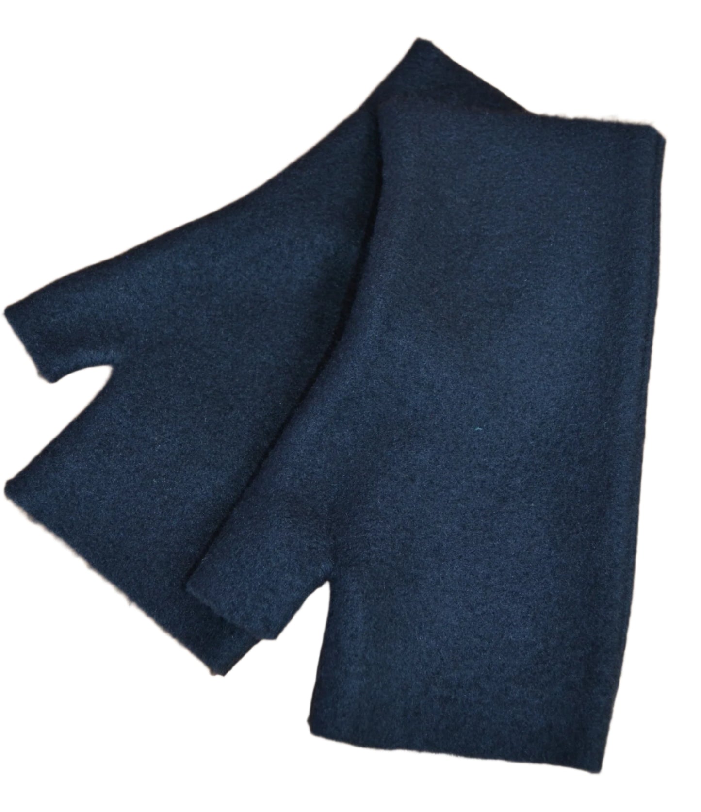 a pair of Black Fleece fingerless gloves