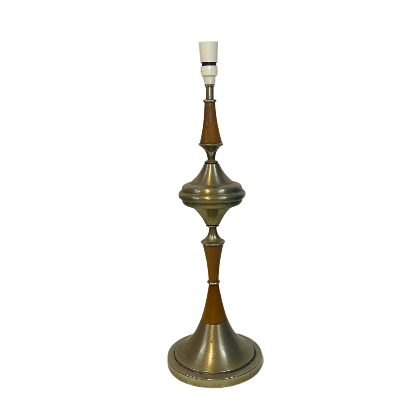 Vintage Genie Table Lamp with Banksia Stems Shade