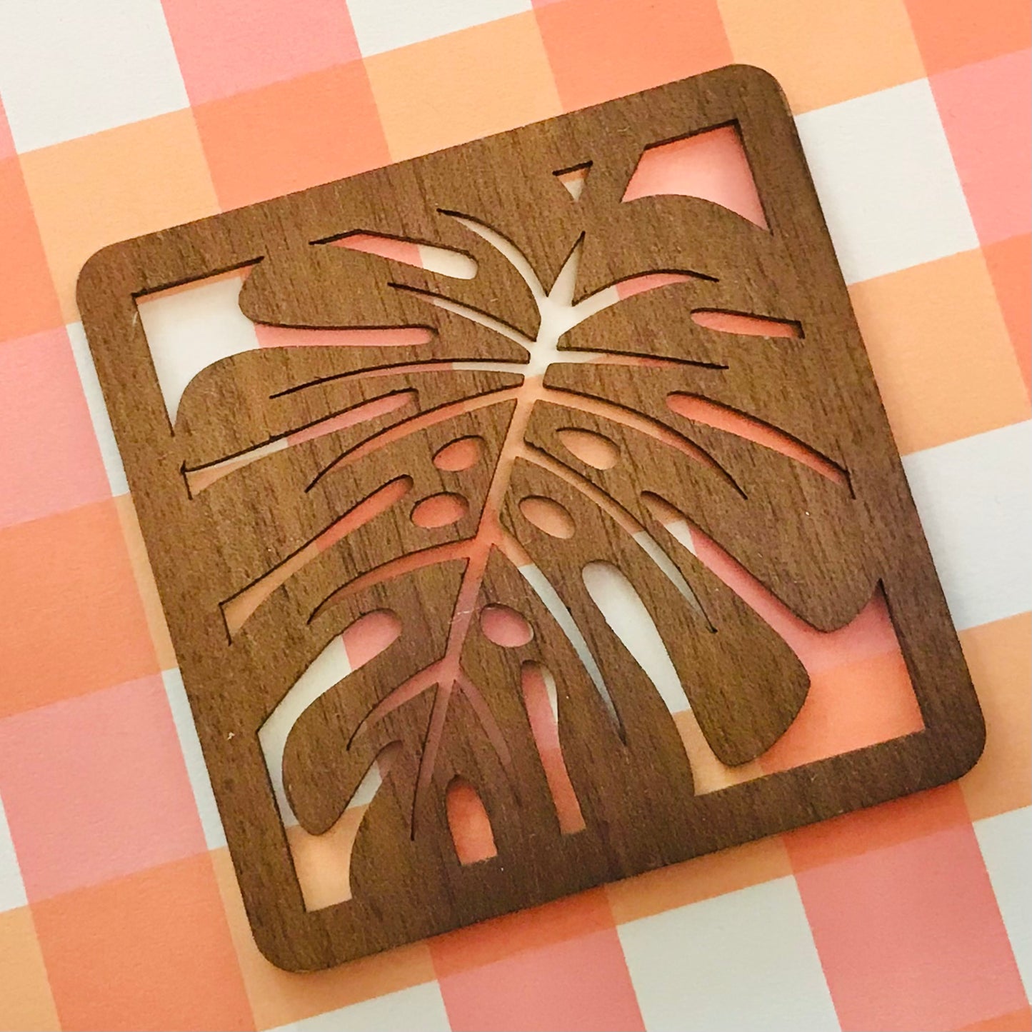 Laser Cut & Engraved Australian Sustainable Timber Individual Coasters