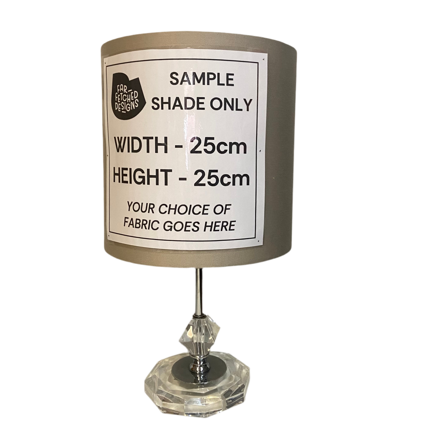 Lamp Base Only - Diamond Cut Table Lamp