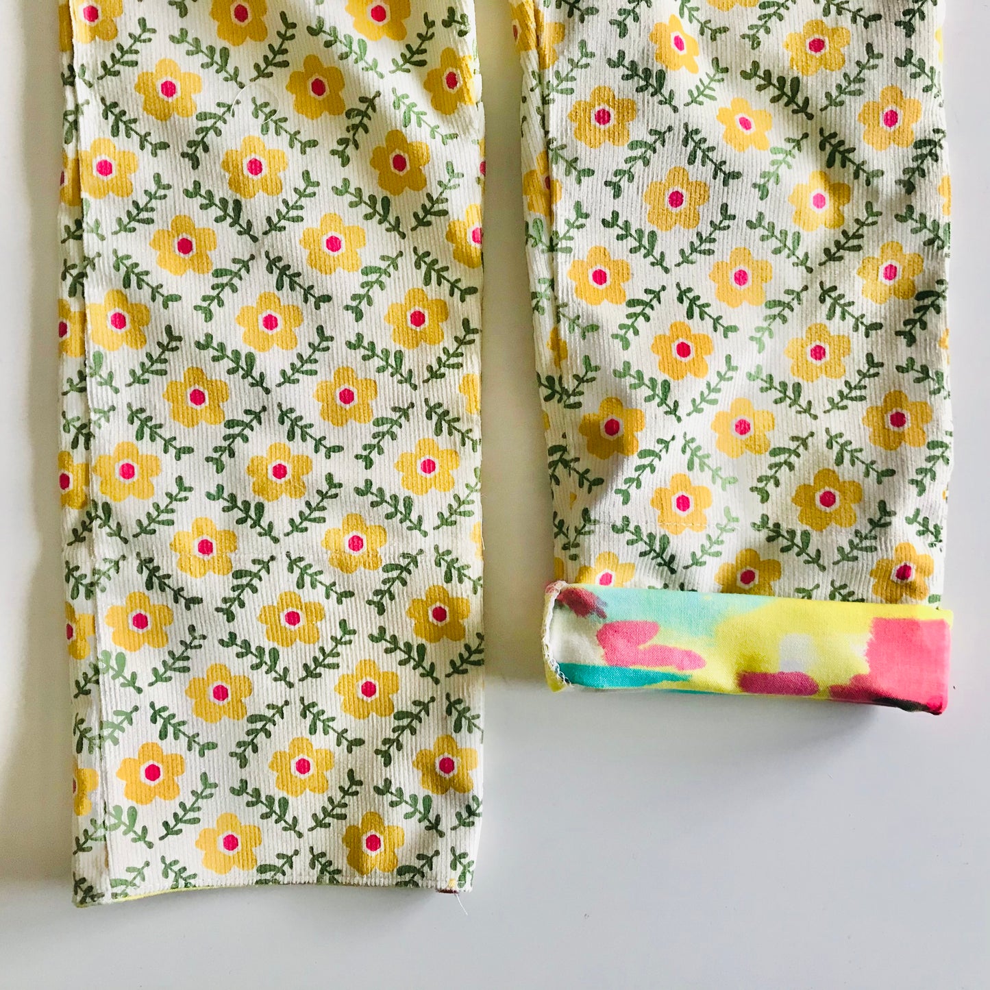 Kids Overalls Dungarees - Sunflowers