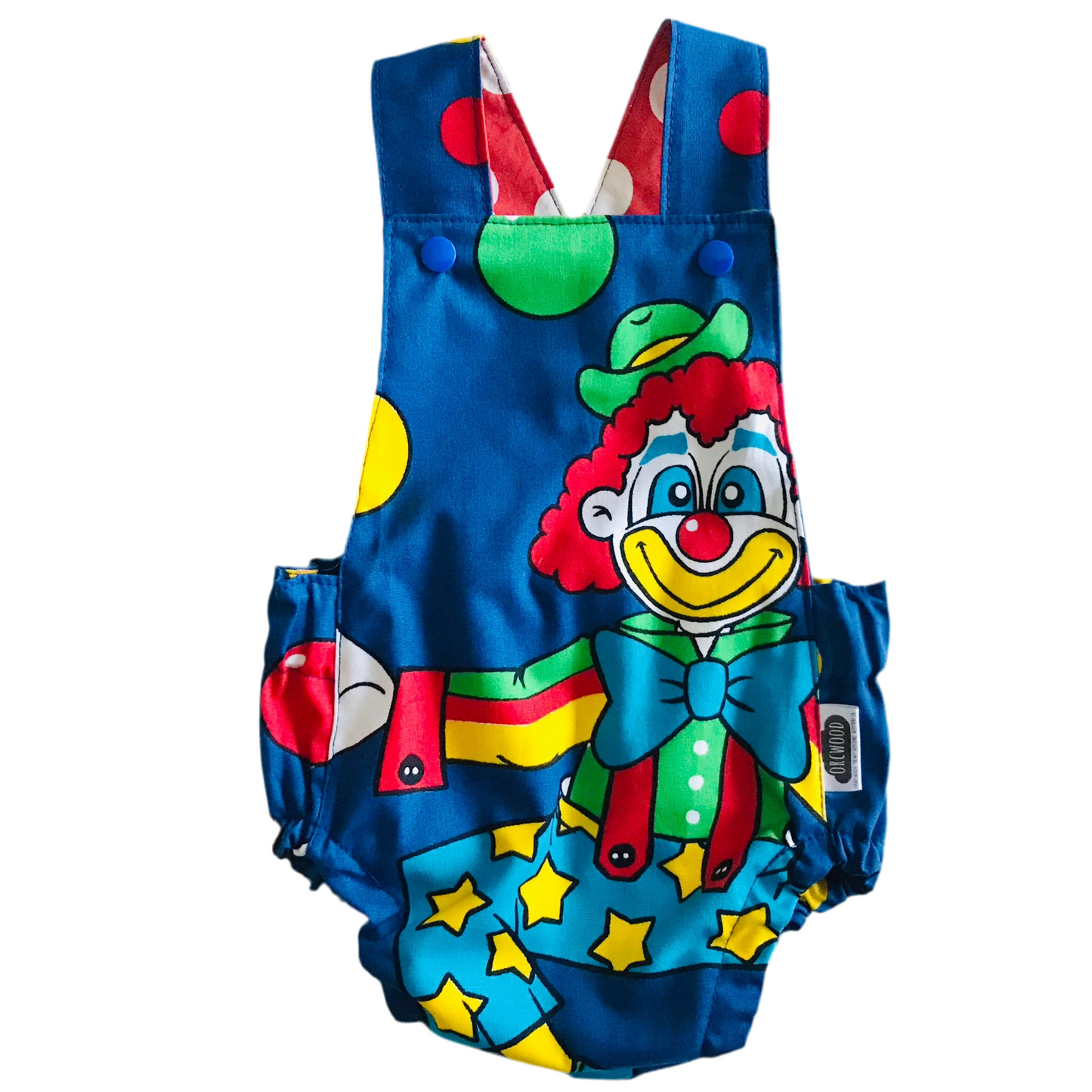 Baby Toddler Summer Romper - Circus Clown