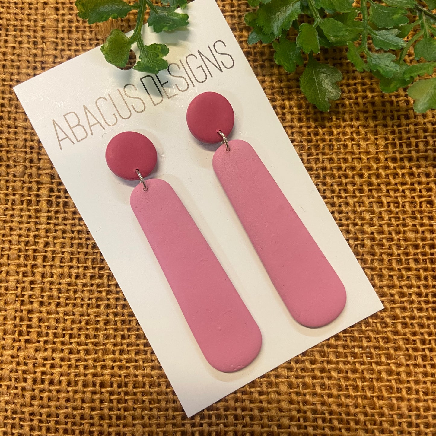 Handmade Polymer Clay Earrings - Tutti Drop