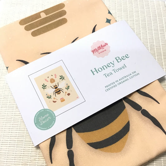 Tea Towel - Honey Bee **ON SALE**