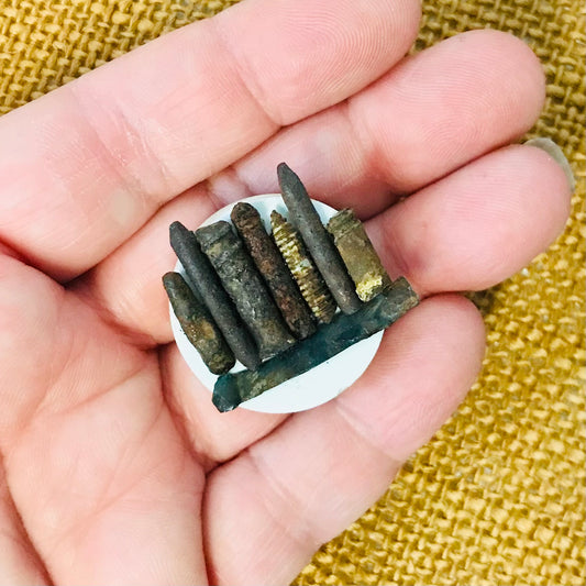 Found Object Brooch - Teeny Tiny City 2