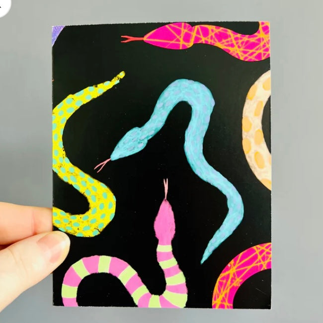 Abstract Art Blank Greeting Cards