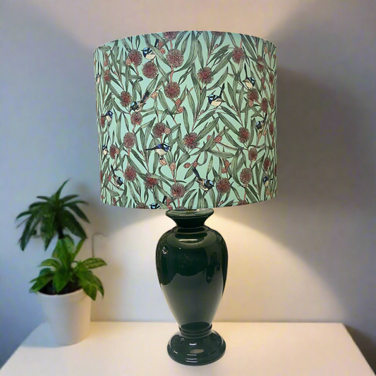 Custom Lamp Shade only - Fairy Wrens