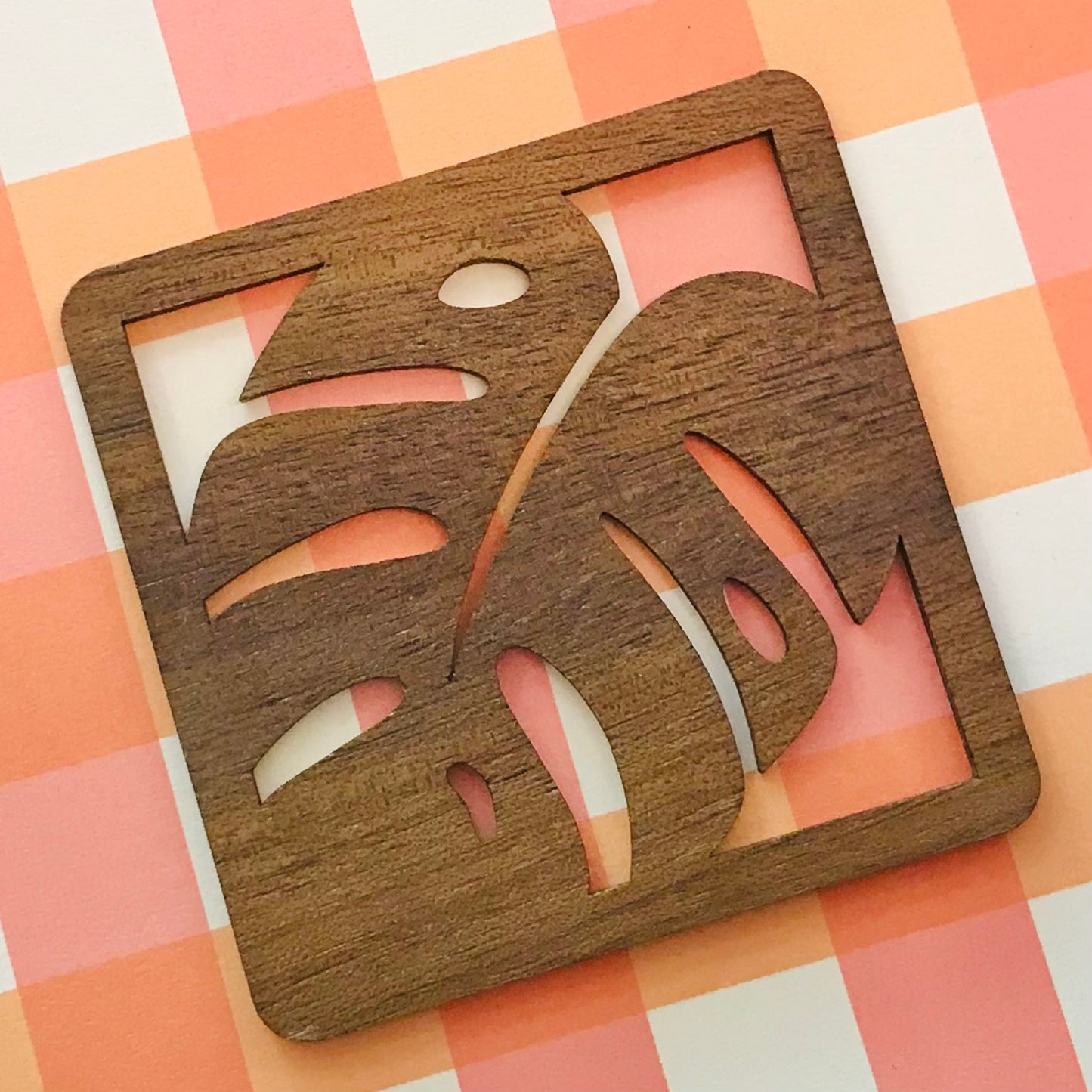 Laser Cut & Engraved Australian Sustainable Timber Individual Coasters