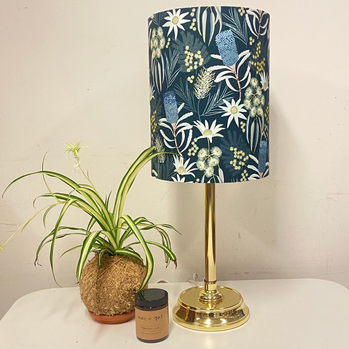 Custom Lamp Shade only - Navy Natives
