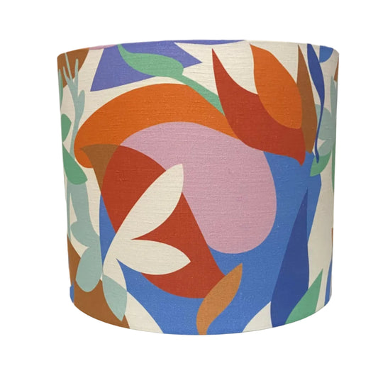 White Ceramic Tri-Legged Table Lamp with Jelena Linen Shade (pair available)