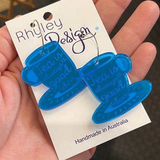 Tea Time Statement Earrings