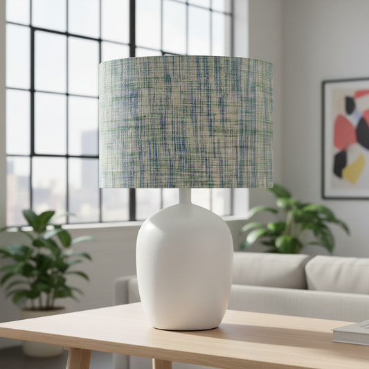 Custom Lamp Shade only - Ocean Weave