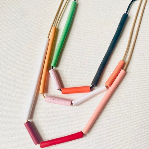Handmade Polymer Clay Necklace