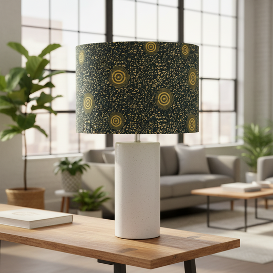 Custom Lamp Shade only - Umbria in Teal