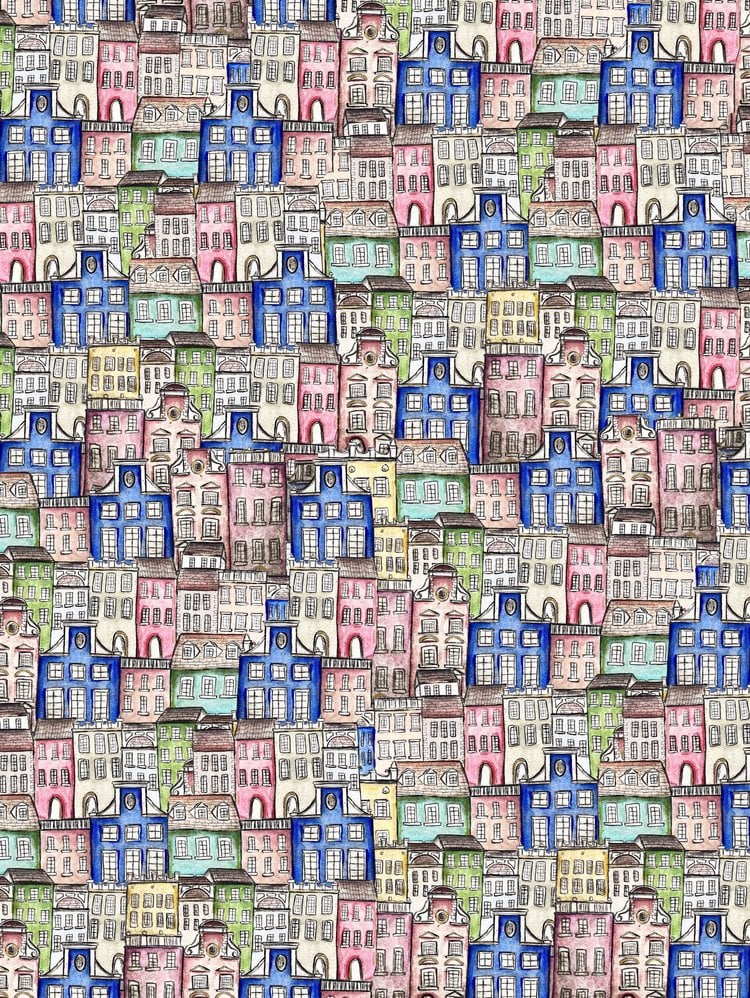 Original Art Linen Apron - Adult