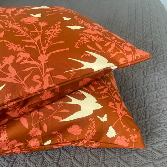 Pillow Case Set - Aviary (set of 2)