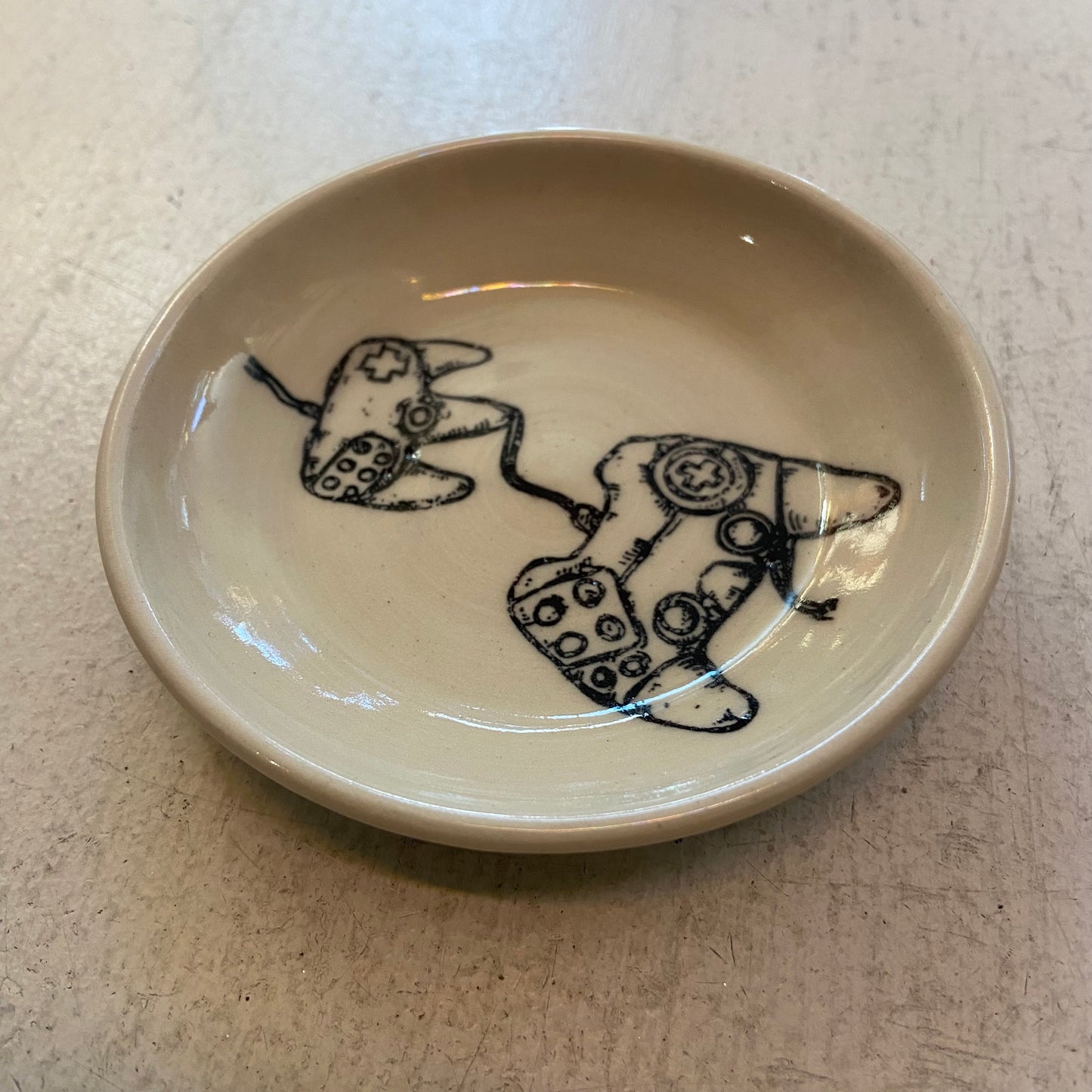 Handthrown Pottery Round Small Bowls & Trinket Dishes