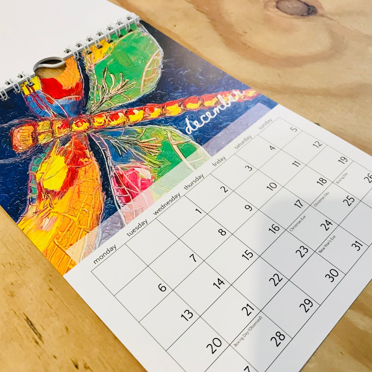 2027 Art Calendar by Melissa Baldrey Brown (A5)