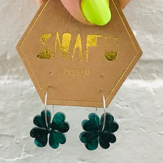 Four Leaf Clover Earrings