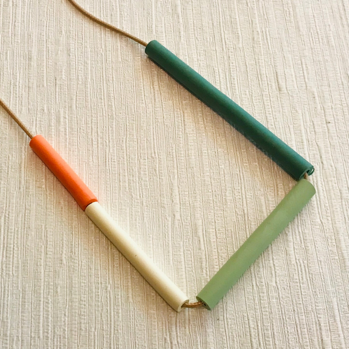 Handmade Polymer Clay Necklace