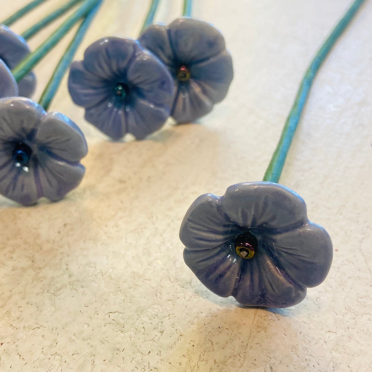 Handthrown Ceramic Flower