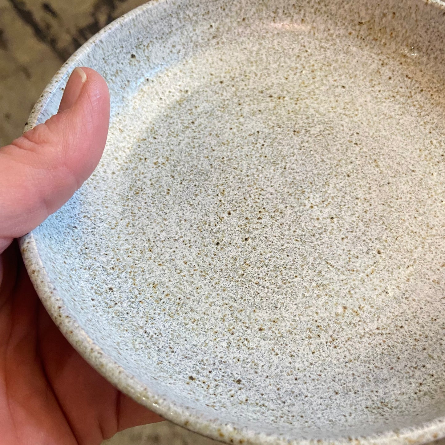 Handthrown Pottery Round Bowl