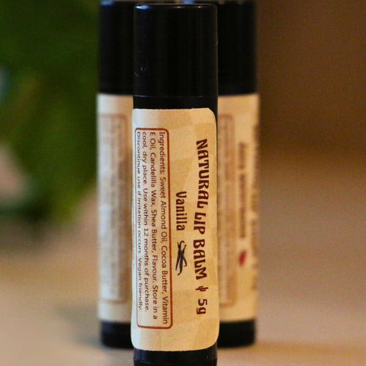 Natural Vegan Lip Balms