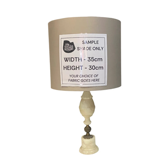Lamp Base Only - Ornate Marble Table Lamp