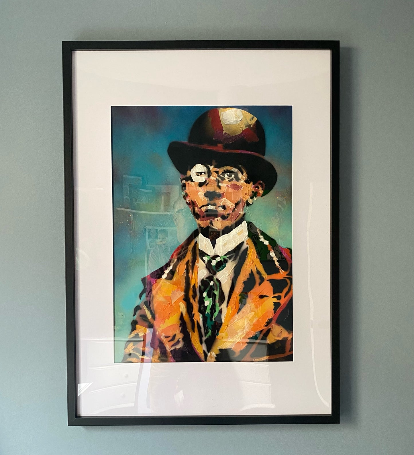 Spraypaint & Acrylic Original Artwork - WAY OUT WEST