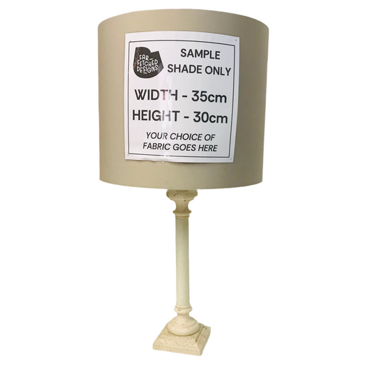 Lamp Base Only - Marble Column Table Lamp