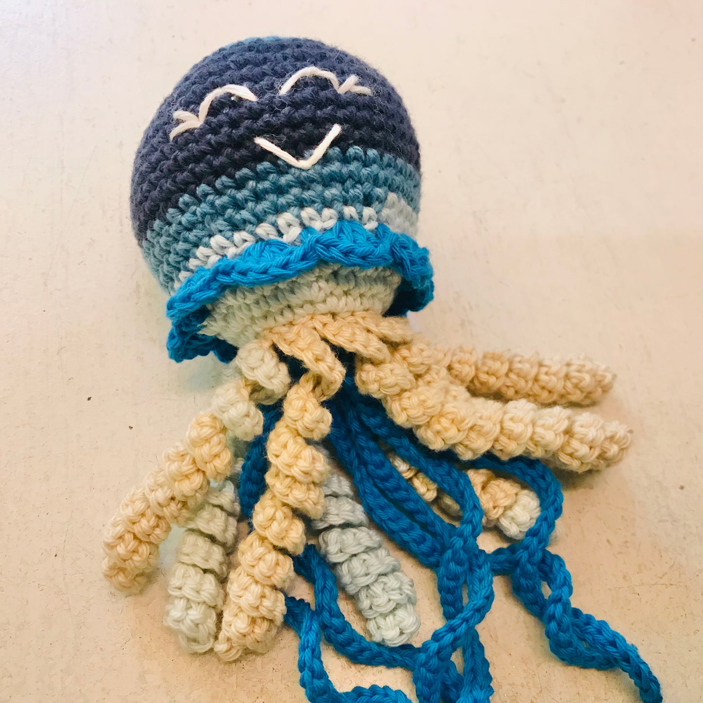 Octopus Crochet Toy - multi coloured