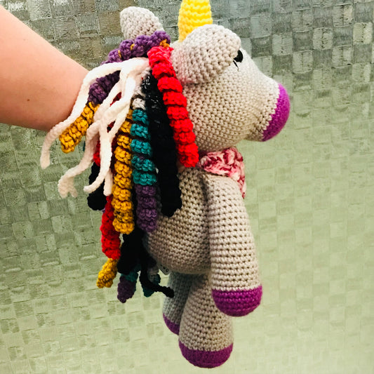 Unicorn Crochet Toy