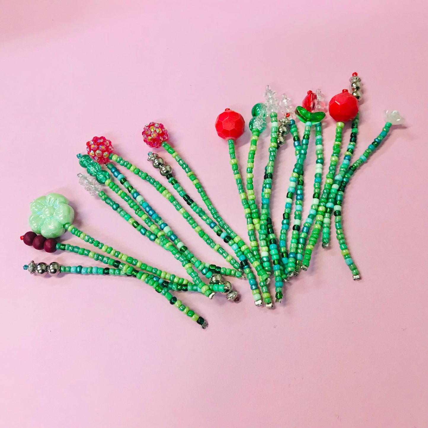 DIY Beaded Flower Bloom Bouquets - choose your own selection!