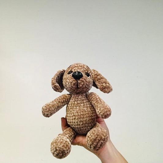 Puppy Dog - Small Dark Tan
