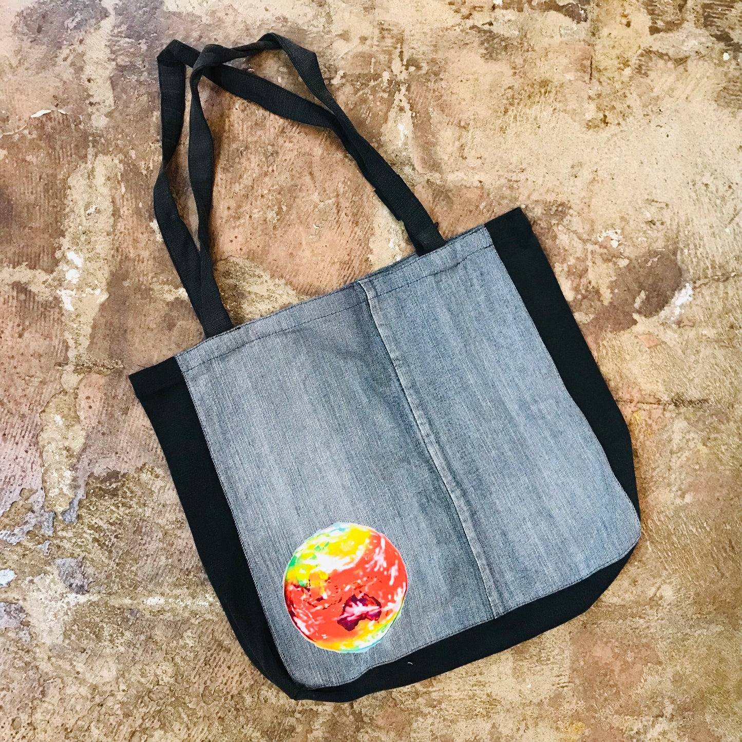 Hottest Earth Climate Change Up-Cycled Handmade Denim Tote Bags