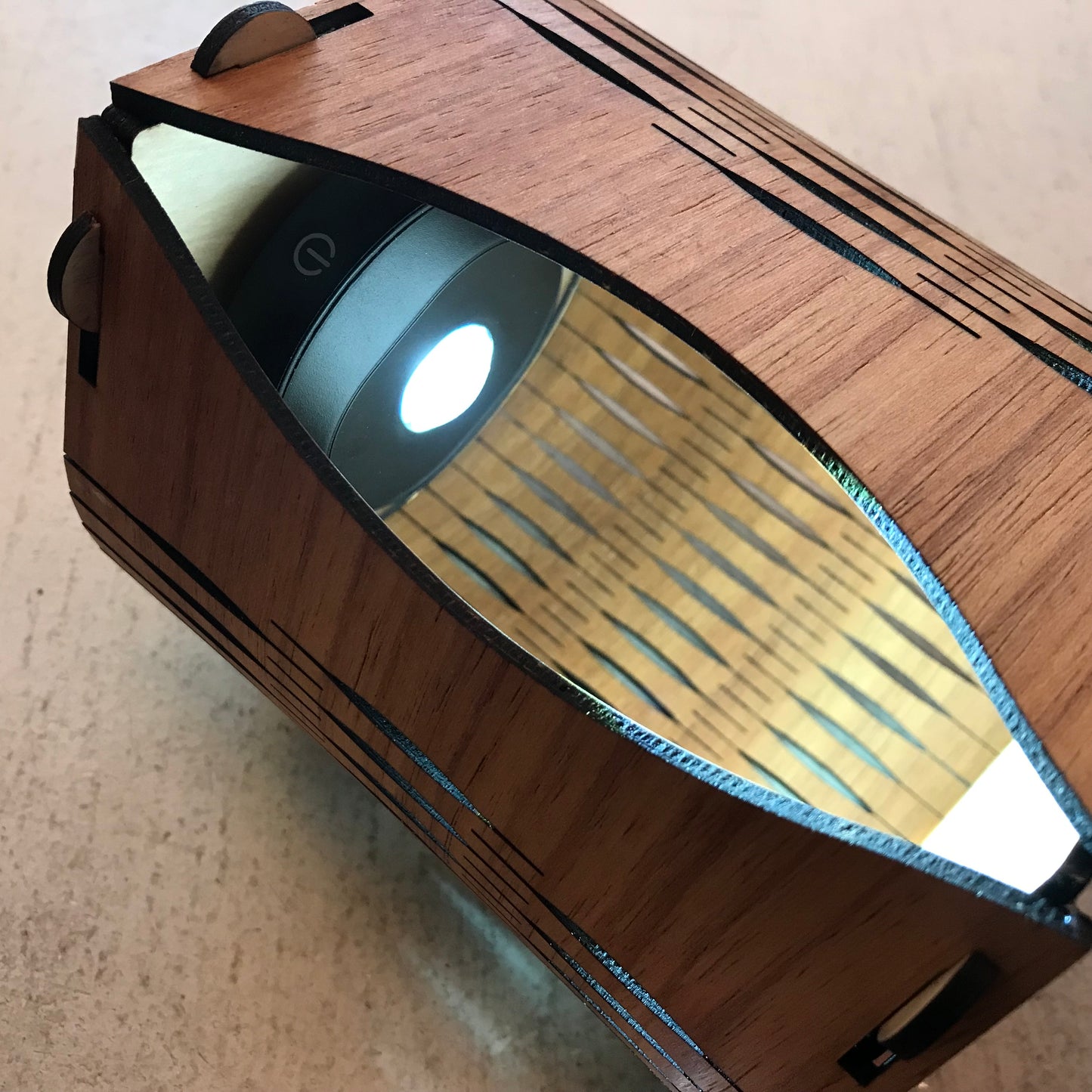Bubble Cordless Lamp - Blackwood