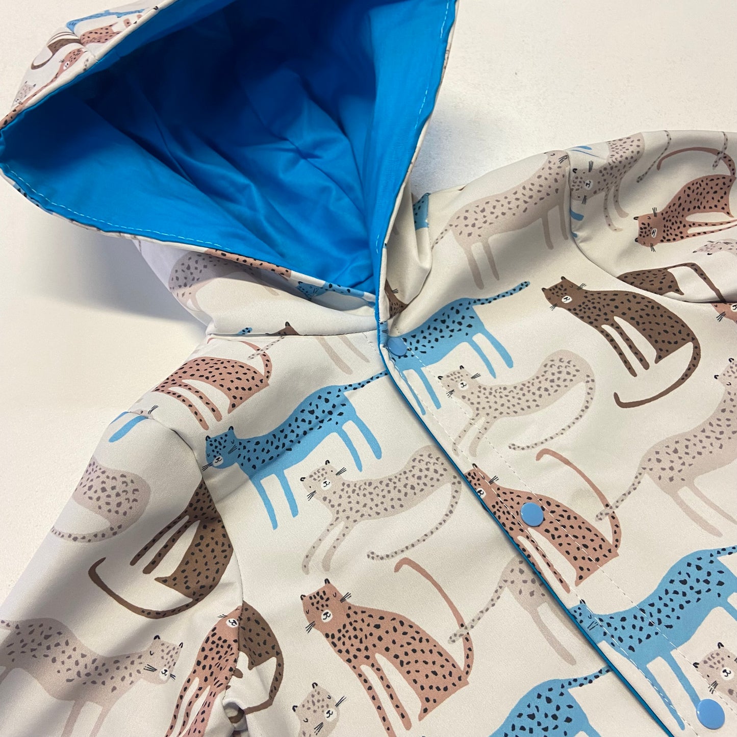 Kids Raincoat Jacket - Cheetahs