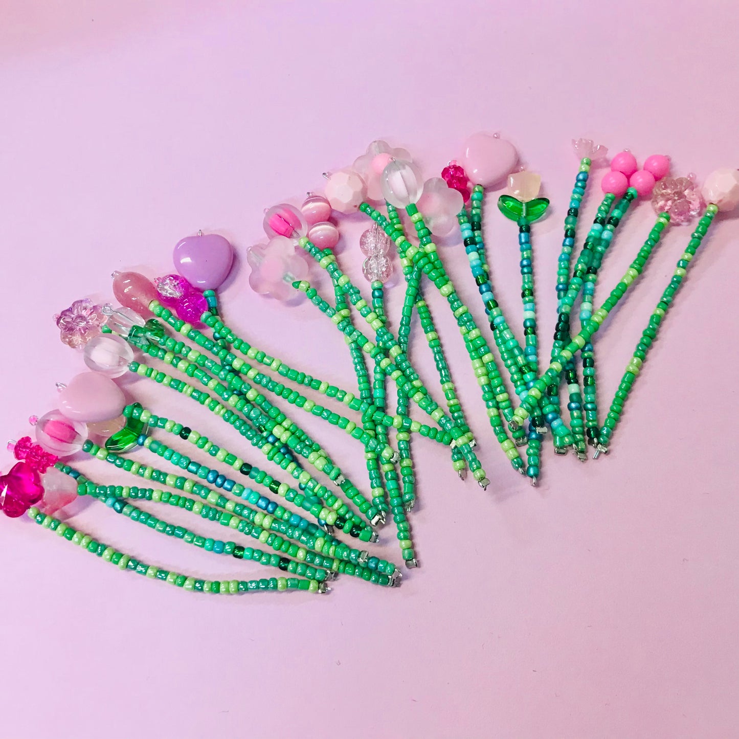 DIY Beaded Flower Bloom Bouquets - choose your own selection!
