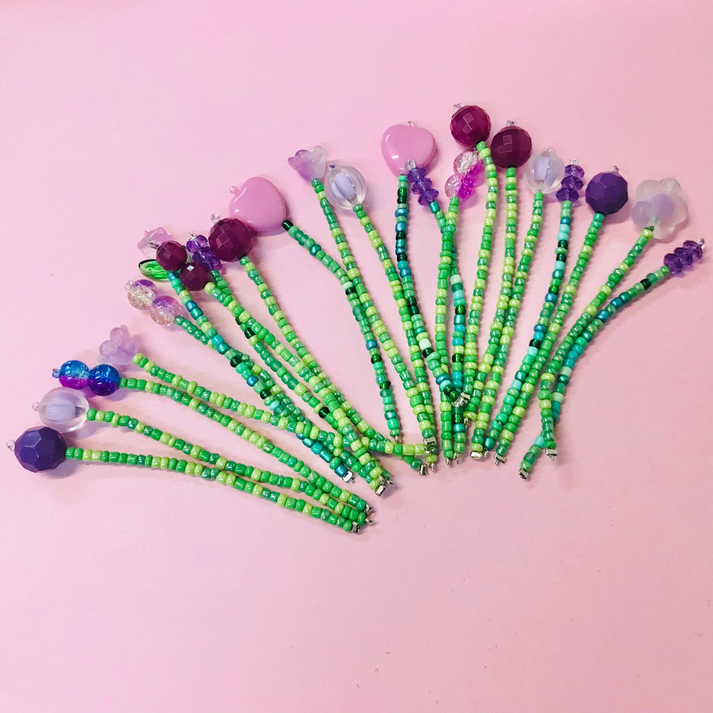 DIY Beaded Flower Bloom Bouquets - choose your own selection!
