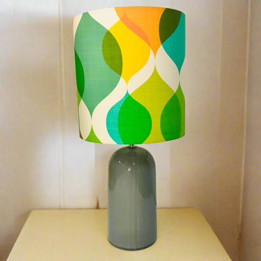 Custom Lamp Shade only - Atomic Mod Teardrop