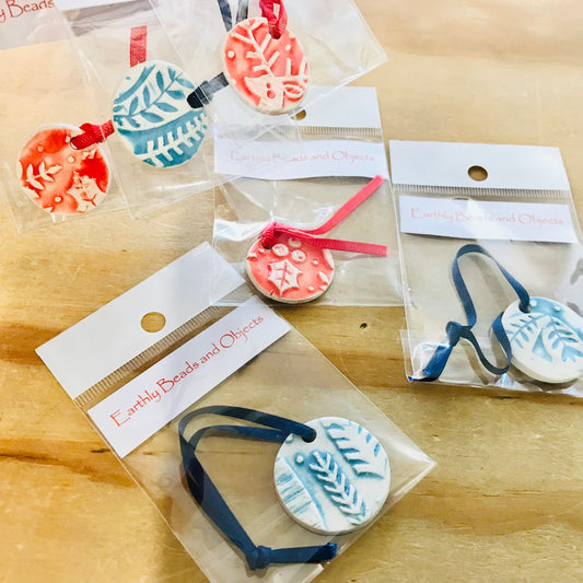 Ceramic Christmas Gift Tag