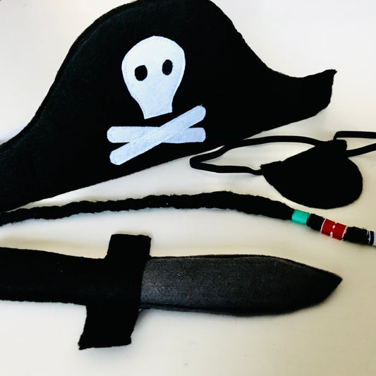 Young Pirate Dress-Up Costume Set