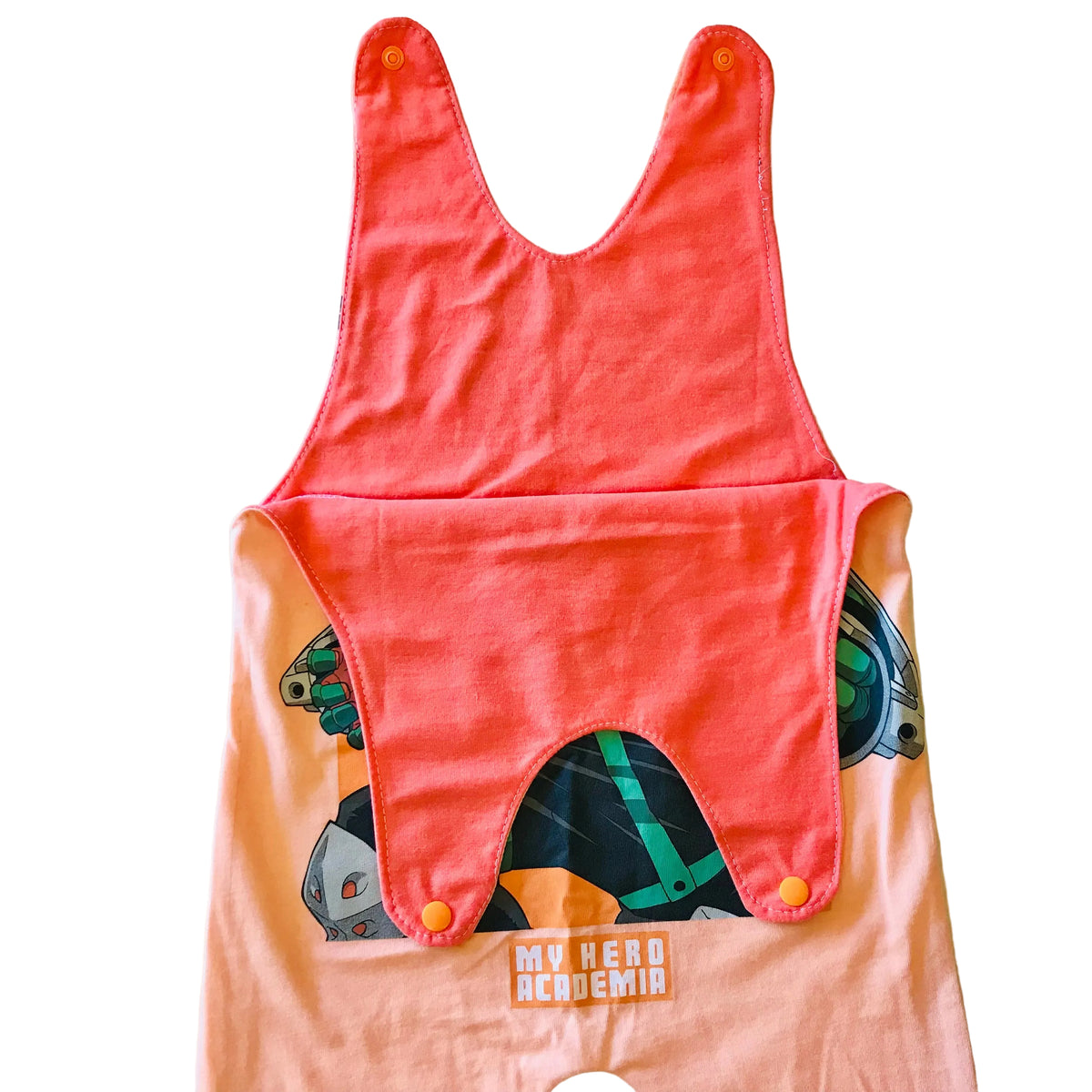 Baby Toddler Long Romper - UPCYCLED TEE My Hero Academia