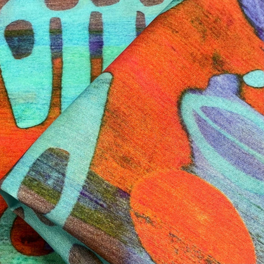 Custom Lamp Shade only - Abstract Fossil