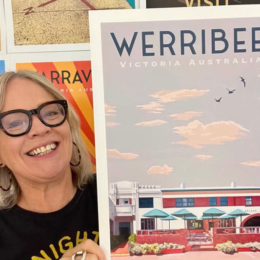 Vintage Poster - Werribee Bridge Hotel