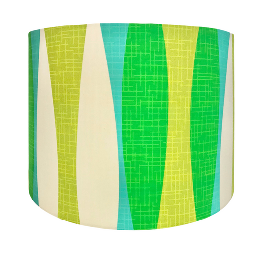 Chrome Mod Waves Table Lamp